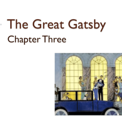 Great gatsby questions chapter 5