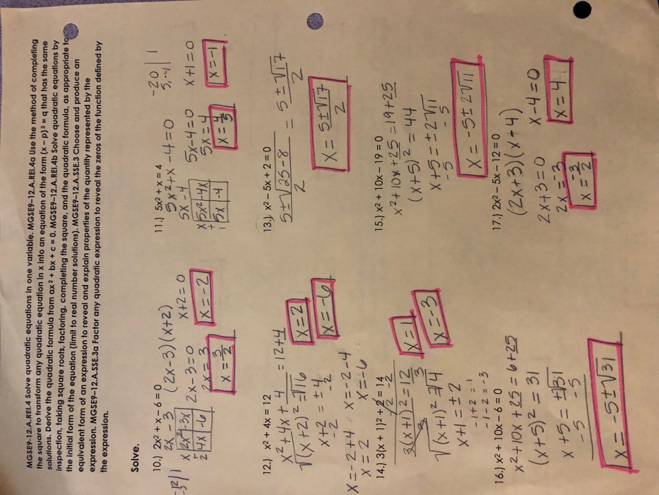 Equations inequalities unit homework solving answer document answers transcribed text show 2k