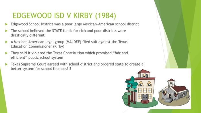 Edgewood isd v kirby summary