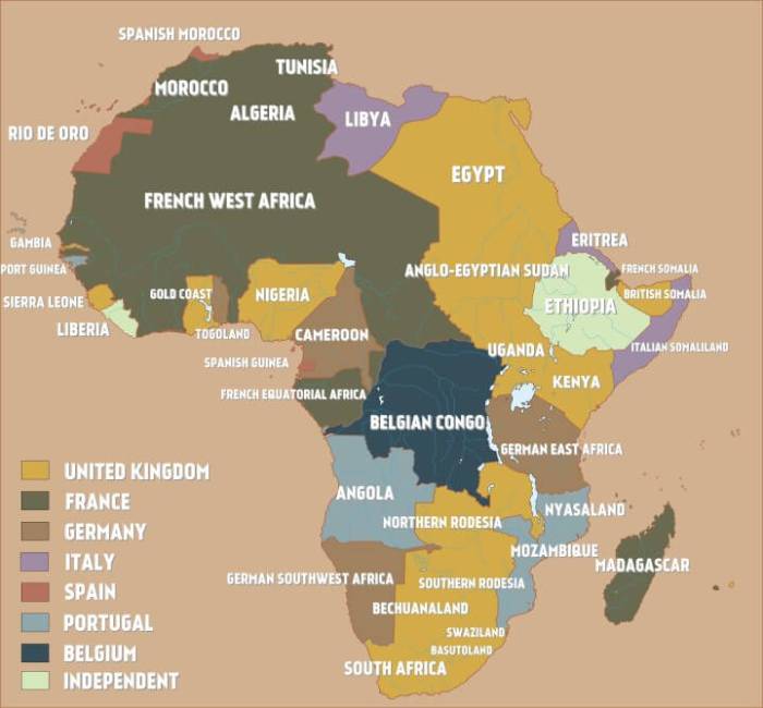 Former german african colony crossword