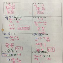 Unit 1 equations and inequalities answers