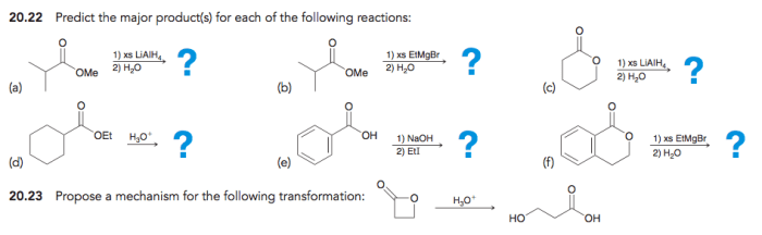 Predict the major product of the following sequence of reactions