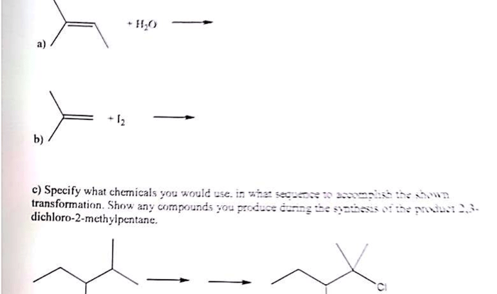 Predict the major product of the following sequence of reactions