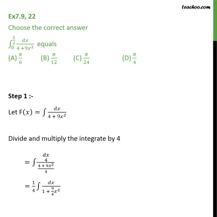 What is the solution set of x 4 9 x